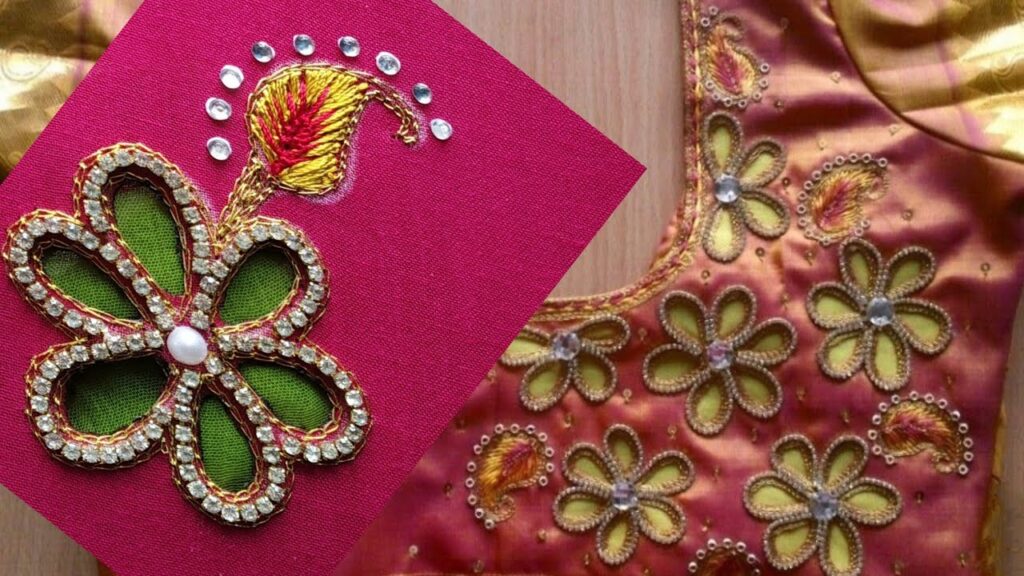 cutwork blouse designs