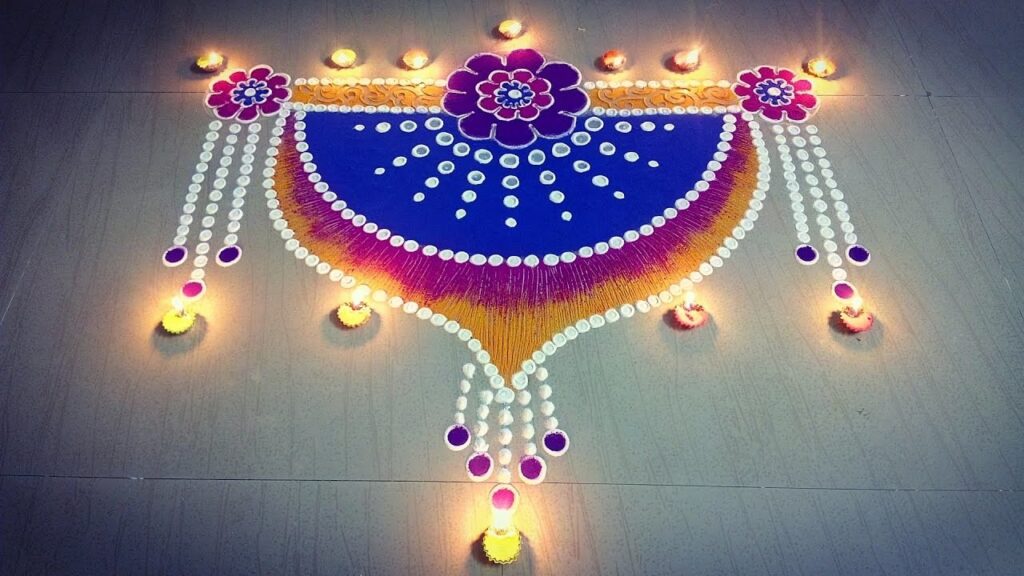 rangoli designs for door