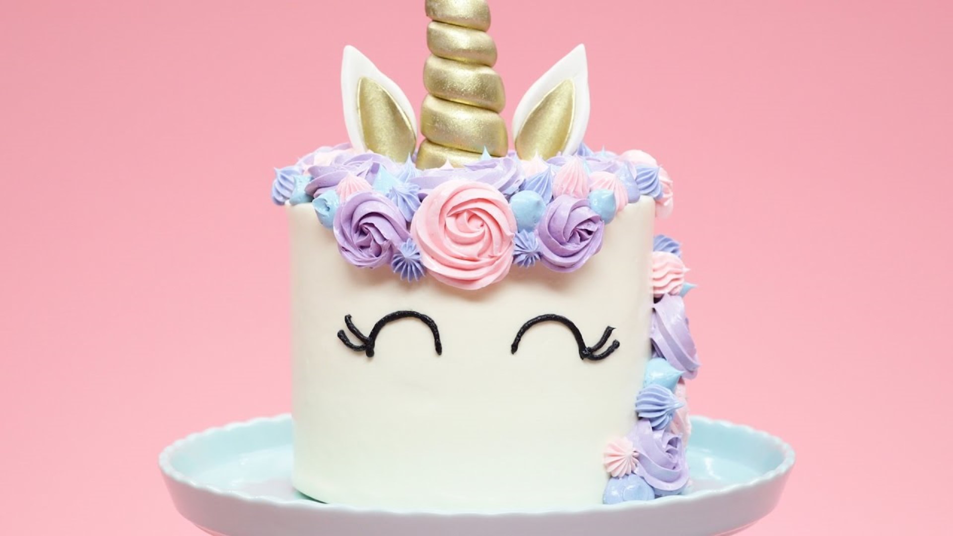 Unicorn birthday cake