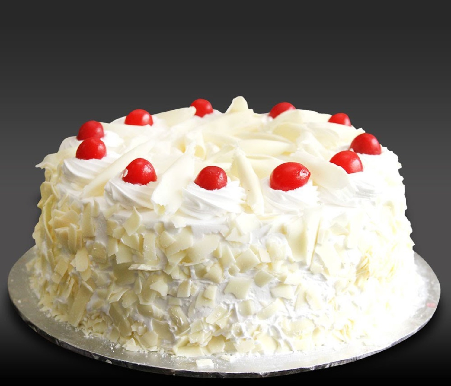 white forest cake