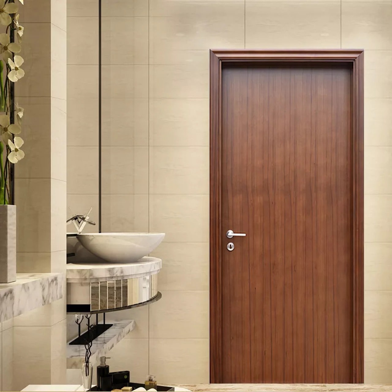 PVC Bathroom door